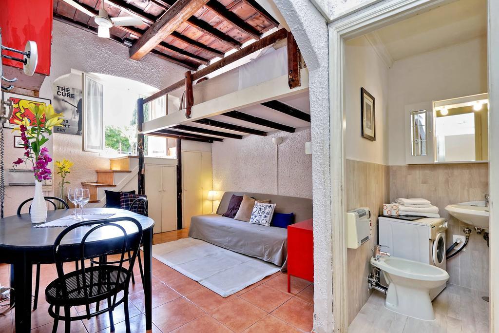 Pretty Flat Trastevere Rome Luaran gambar